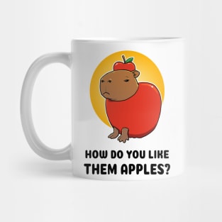 How do you like them apples Capybara Mug